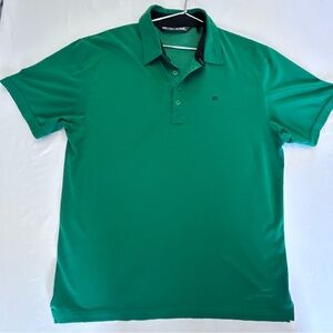 Travis Mathew Classic Green Polo Shirt